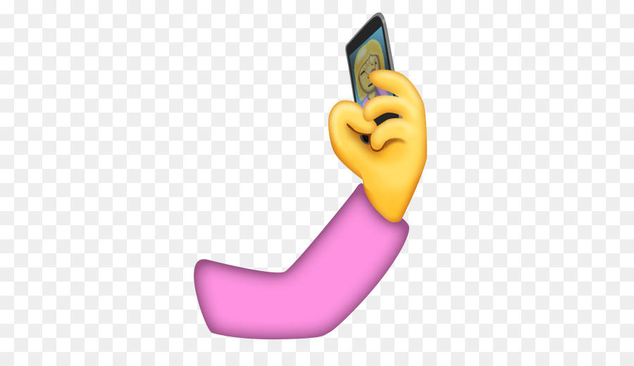 iPhone Emoji Selfie Shrug - selfie