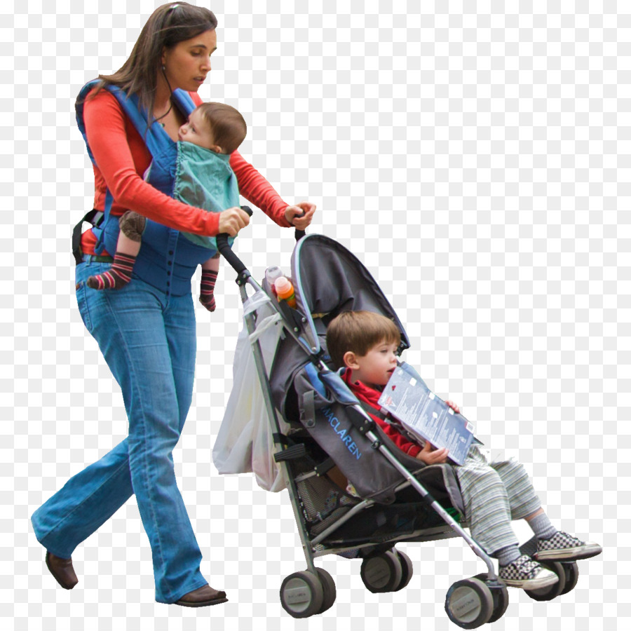 Kind-Mutter-Baby-Transport - Kinder