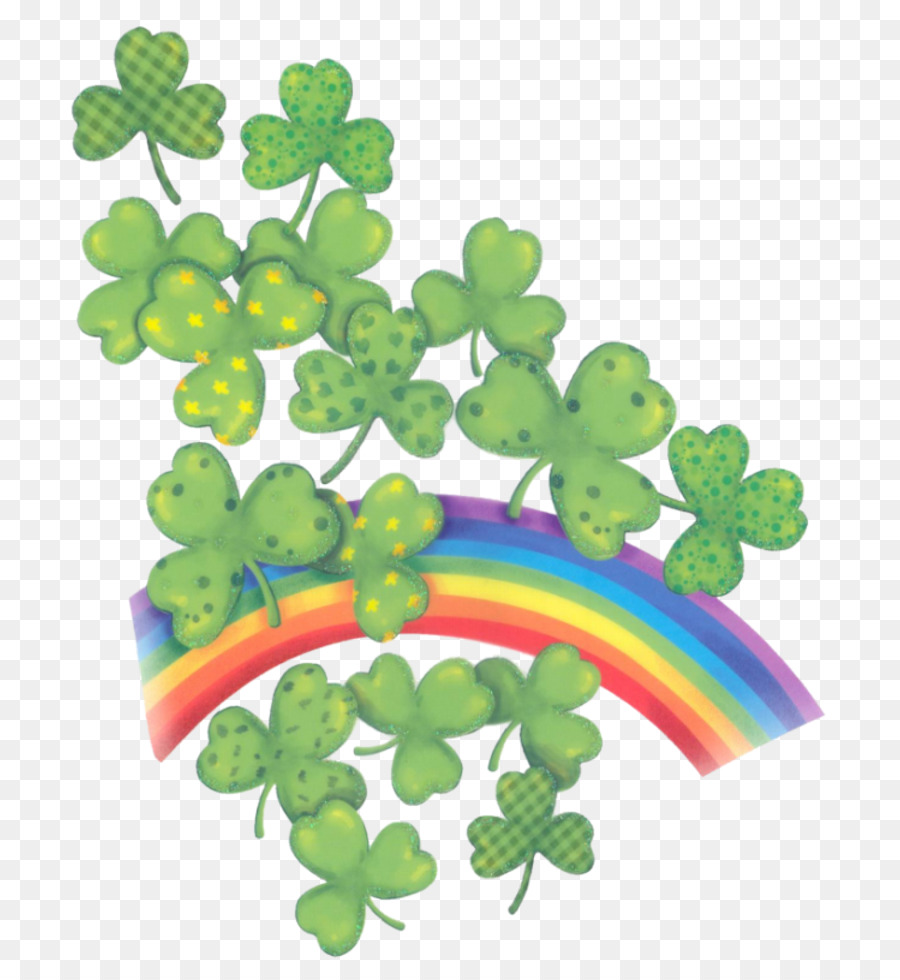 Kleeblatt-Symbol, Saint Patricks-Tag, UMARMEN, - Saint Patrick