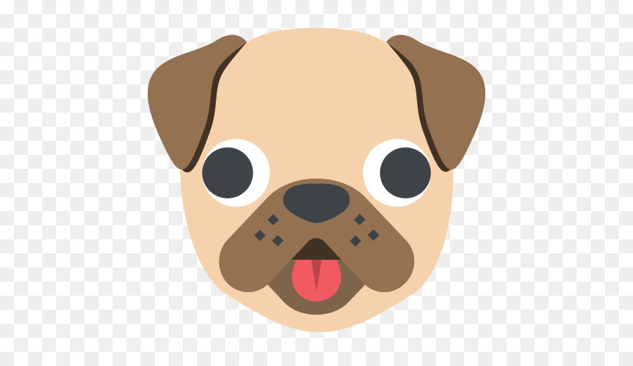 Pug Cucciolo Mucchio di Cacca emoji Icone del Computer - carlino