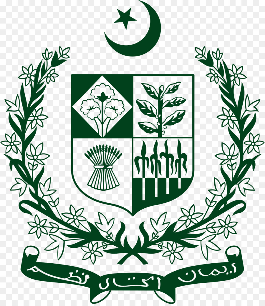 Staatswappen Pakistans Nationales symbol Stern und Halbmond Symbole des Islam - brennen Brief png
