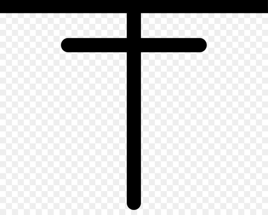 Simbolo Angolo Di Religione Font - croce