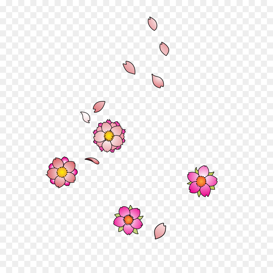 Cherry blossom Zeichnung Blume - Kirschblüte