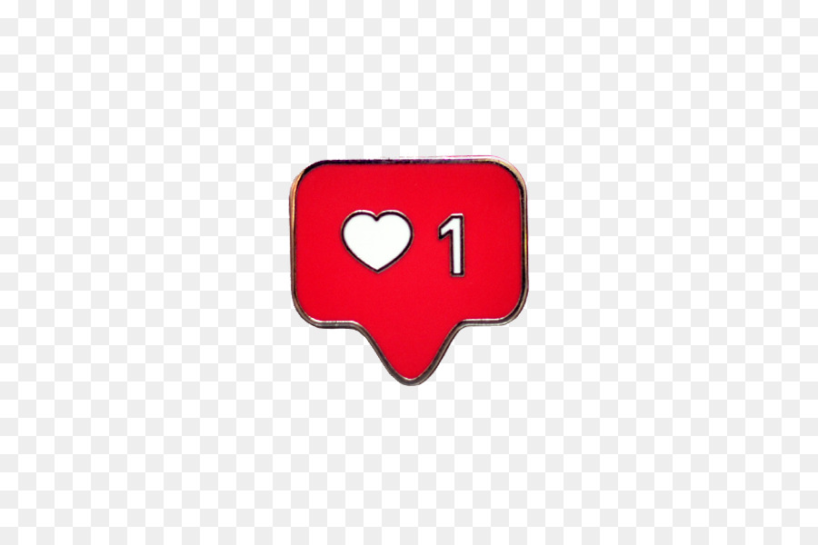 Cuore Instagram Come pulsante Emoji - Bonbones