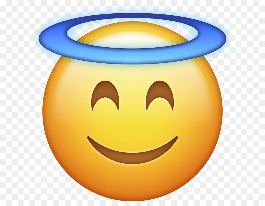 IPhone Emoji Angel Halo clip art - emoji