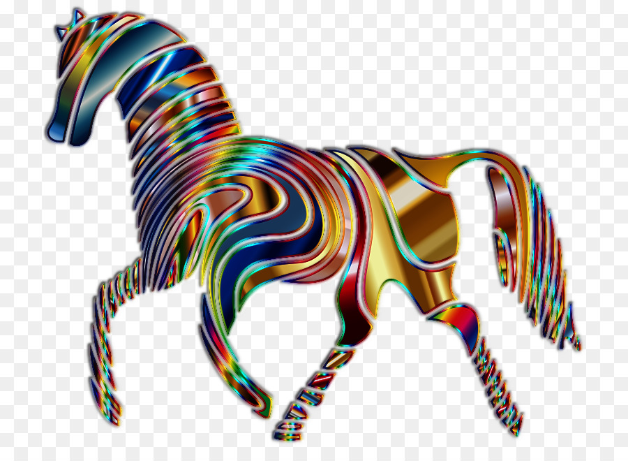 Cá ngựa cưỡi Ngựa Clip nghệ thuật - hoa sen