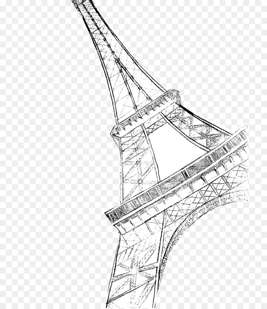 Eiffel Tower Pencil Sketch V2.0 by MMKV3580 on DeviantArt