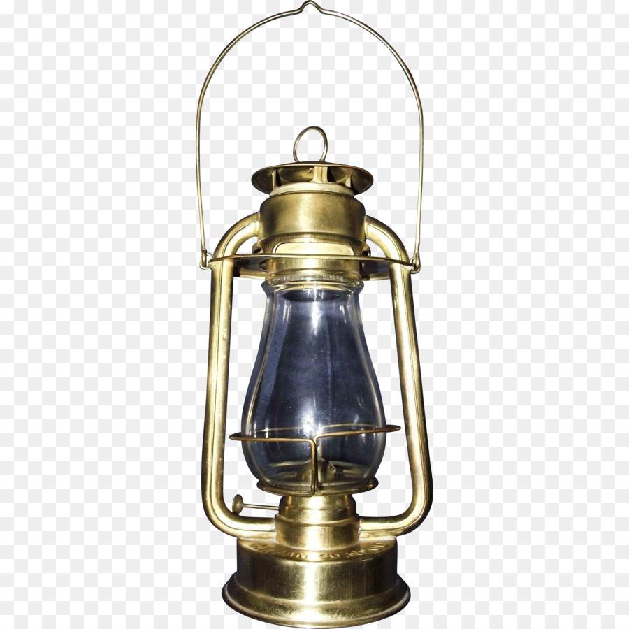 Lanterna Illuminazione In Ottone Antico Kerosene - lanterna