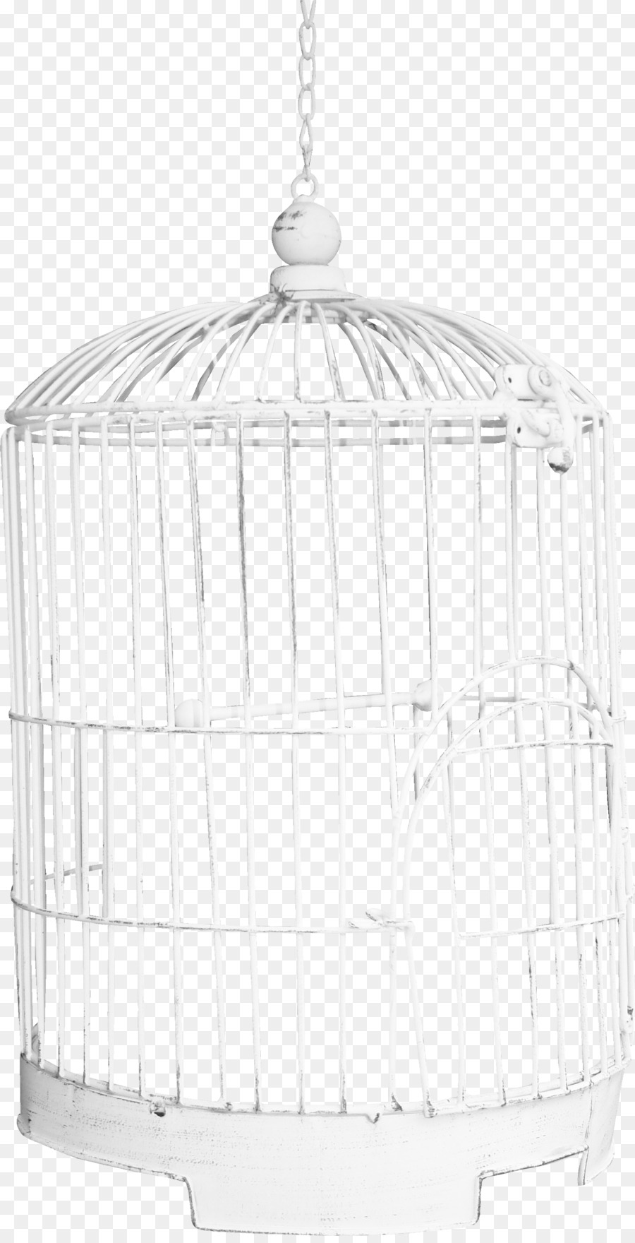 Gabbia Basket Nero - gabbia per uccelli