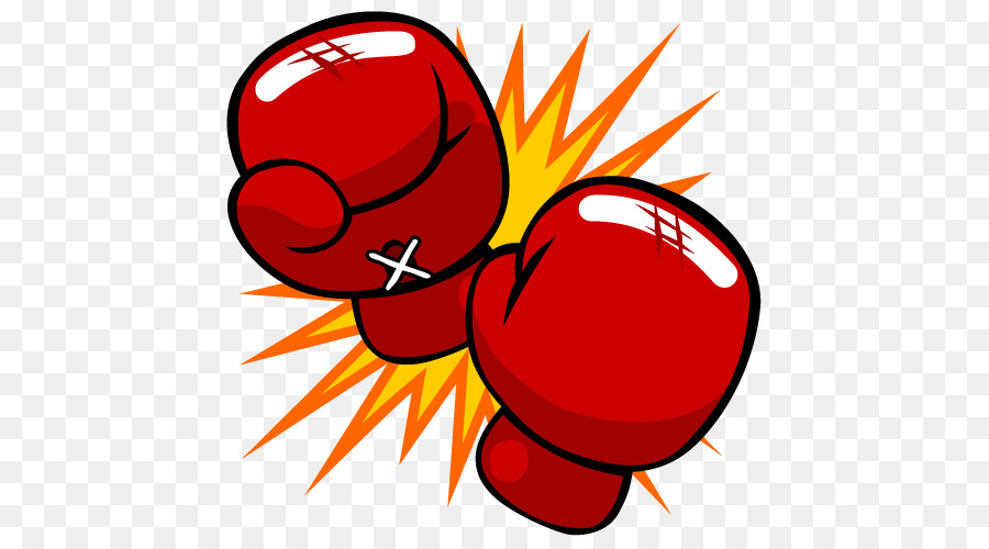 Guanto da boxe Kickboxing Cartoon Punch - guantoni da boxe