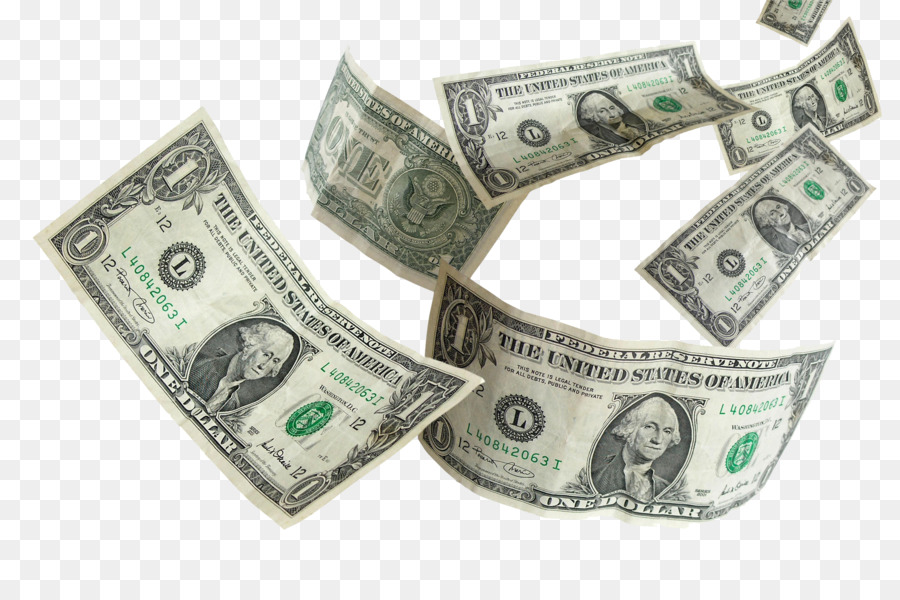 Geld-Desktop Wallpaper Vereinigte Staaten Dollar Clip-art - fallende Geld