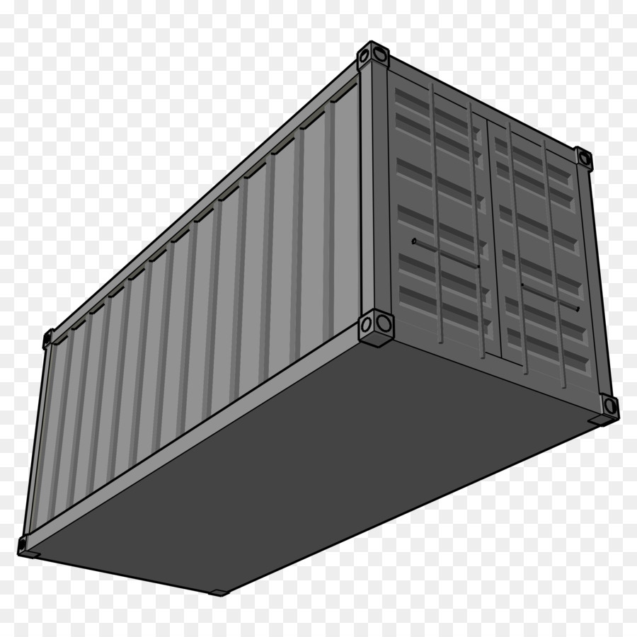 Intermodal container Container-Frachter Fracht-transport - Container