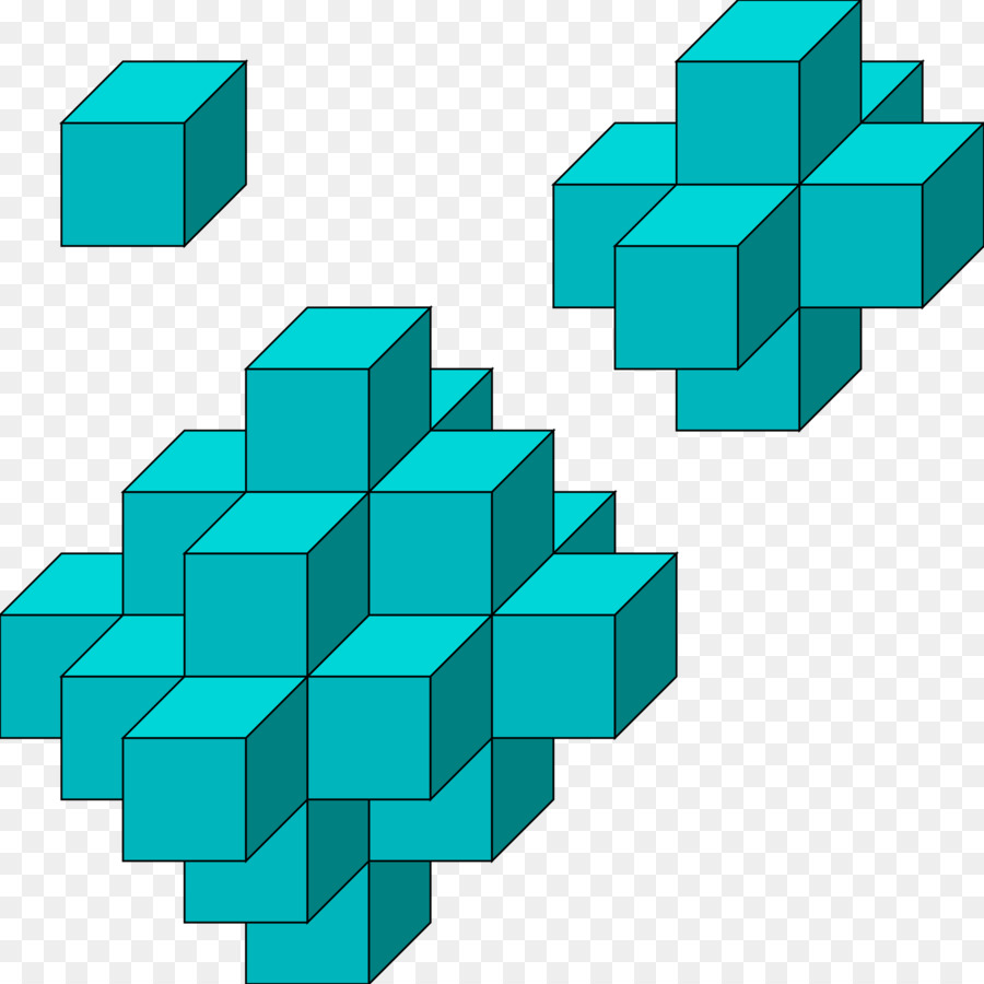 Khối lập phương Hình Vuông Hexagon Clip nghệ thuật - khối lập phương