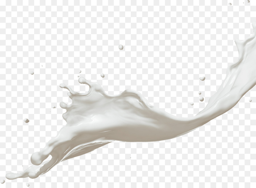 Kokos-Milch-Molkerei-Produkte, Splash - Milch Spritzer