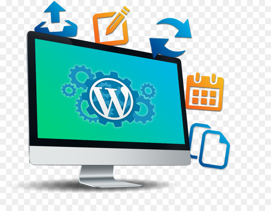 Web-Entwicklung, Computer-Ikonen-Logo-Management-Online-Werbung - Web