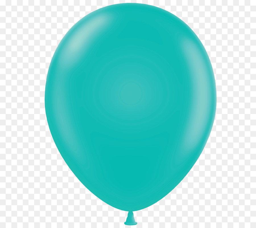 Ballon Teal Party Latex Clip-art - Heißluftballon