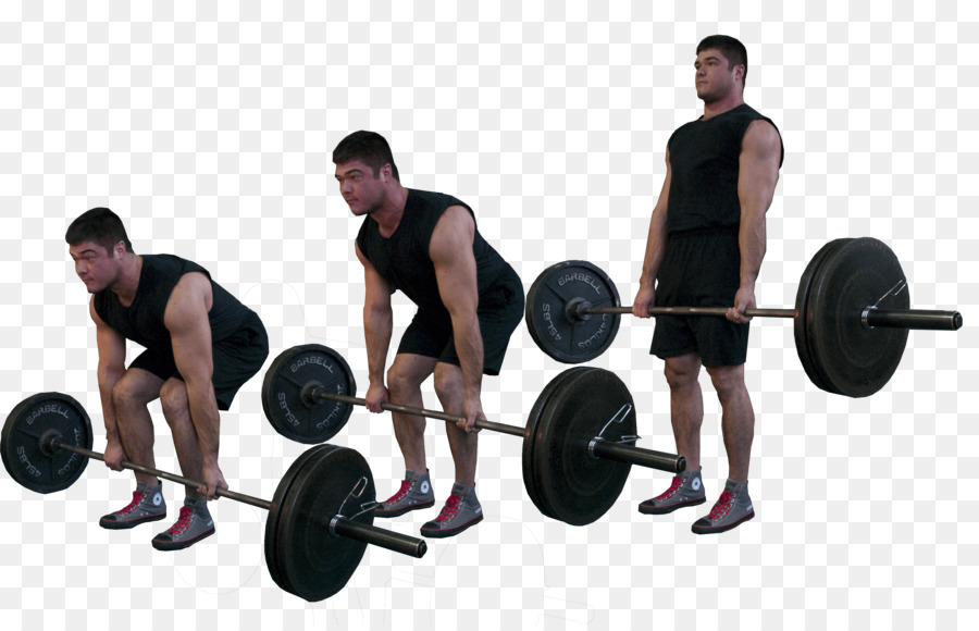 Stacco l'esercizio Fisico Muscolare Olimpico di sollevamento pesi Squat - bilanciere