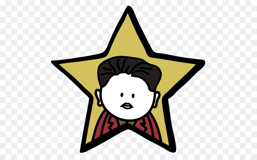 La Corea del nord Emoji Stelle clip art - Kim Jong un