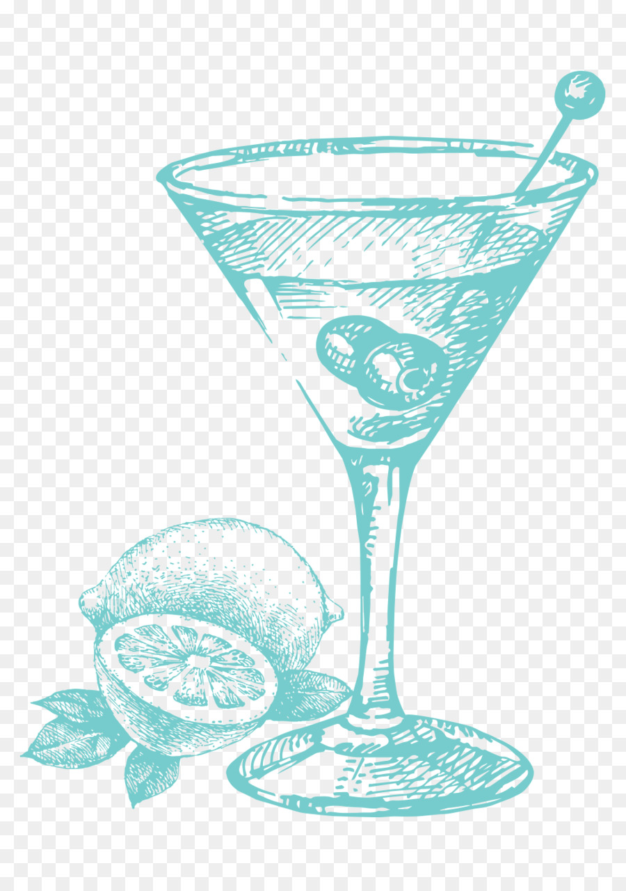 Cocktail Martini Mint julep Cognac - Martini