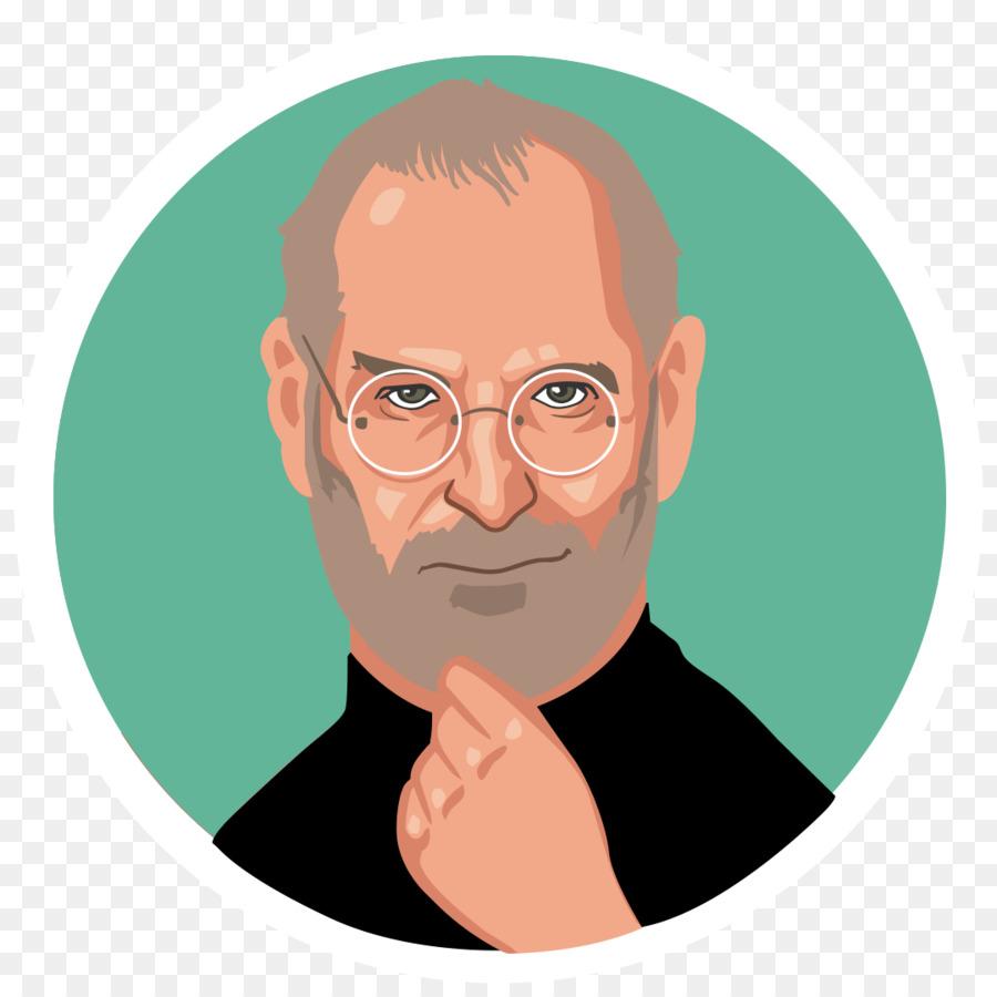 Man Cartoon png download - 1080*1080 - Free Transparent Steve Jobs png  Download. - CleanPNG / KissPNG