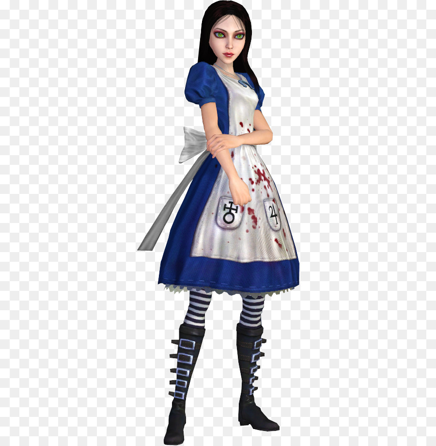 Alice Liddell Alice: Madness Returns American Mcgee's Alice Alice nel paese delle Meraviglie Costume - Alice