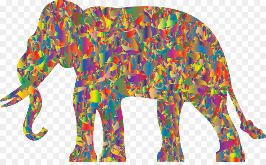 Elefanten Moderne Kunst, Clip art - Elefant