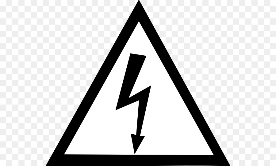 Warnzeichen Strom gefahrensymbol - Hochspannung