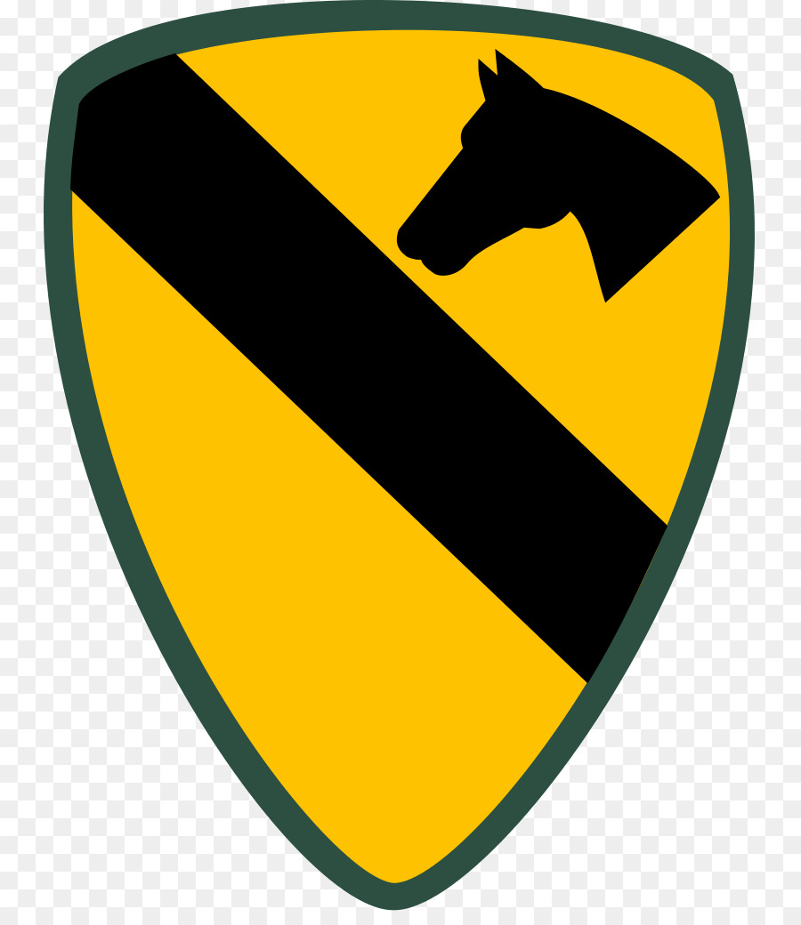 Fort Hood (1. Kavallerie-Division Schulter-sleeve insignia - 1.