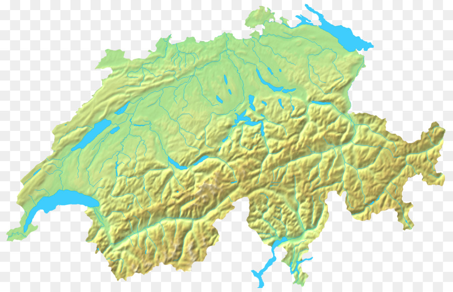 Địa hình bản Đồ của Thụy sĩ Trận chiến của Đức Địa hình - 