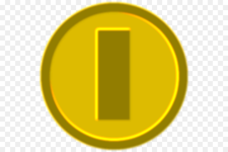 Symbol Circle Gelb - Münzen