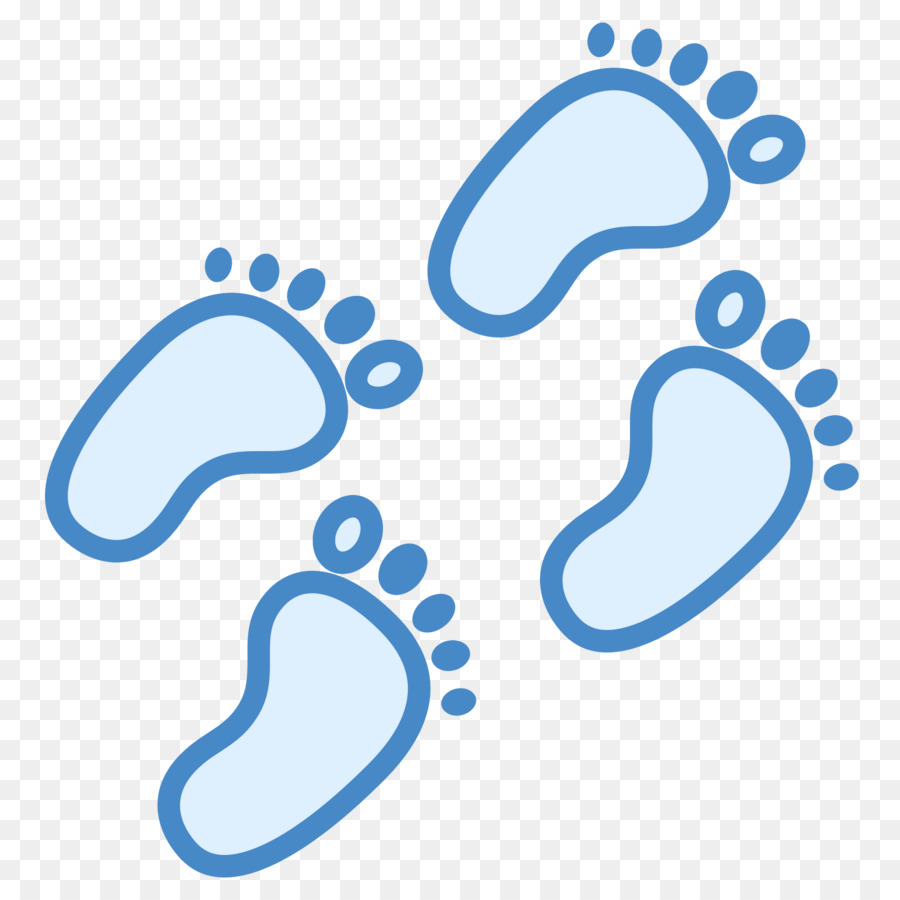Computer-Icons Baby Schriftart - Footprints