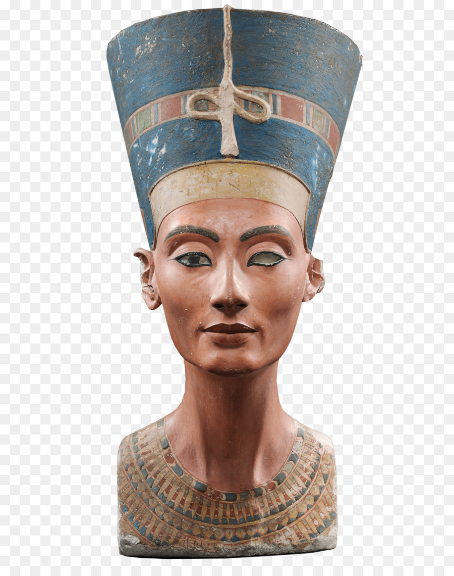 Echnaton Nofretete Büste ägyptische Museum in Berlin das Alte ägypten Amarna - Pharao