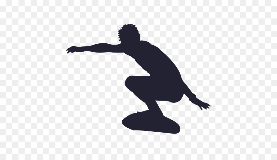 Sportler-Silhouette, Sport Clip art - surfen