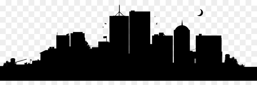 Skyline di New York City Clip art - città, silhouette