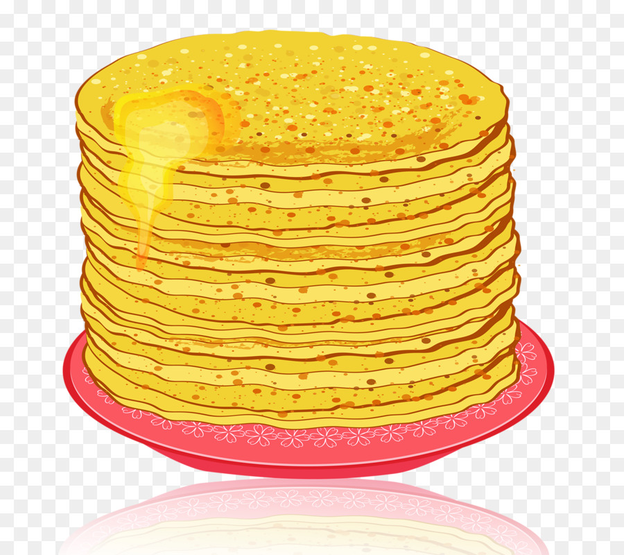 Prima Colazione del Pancake, uova Strapazzate Clip art - crespo