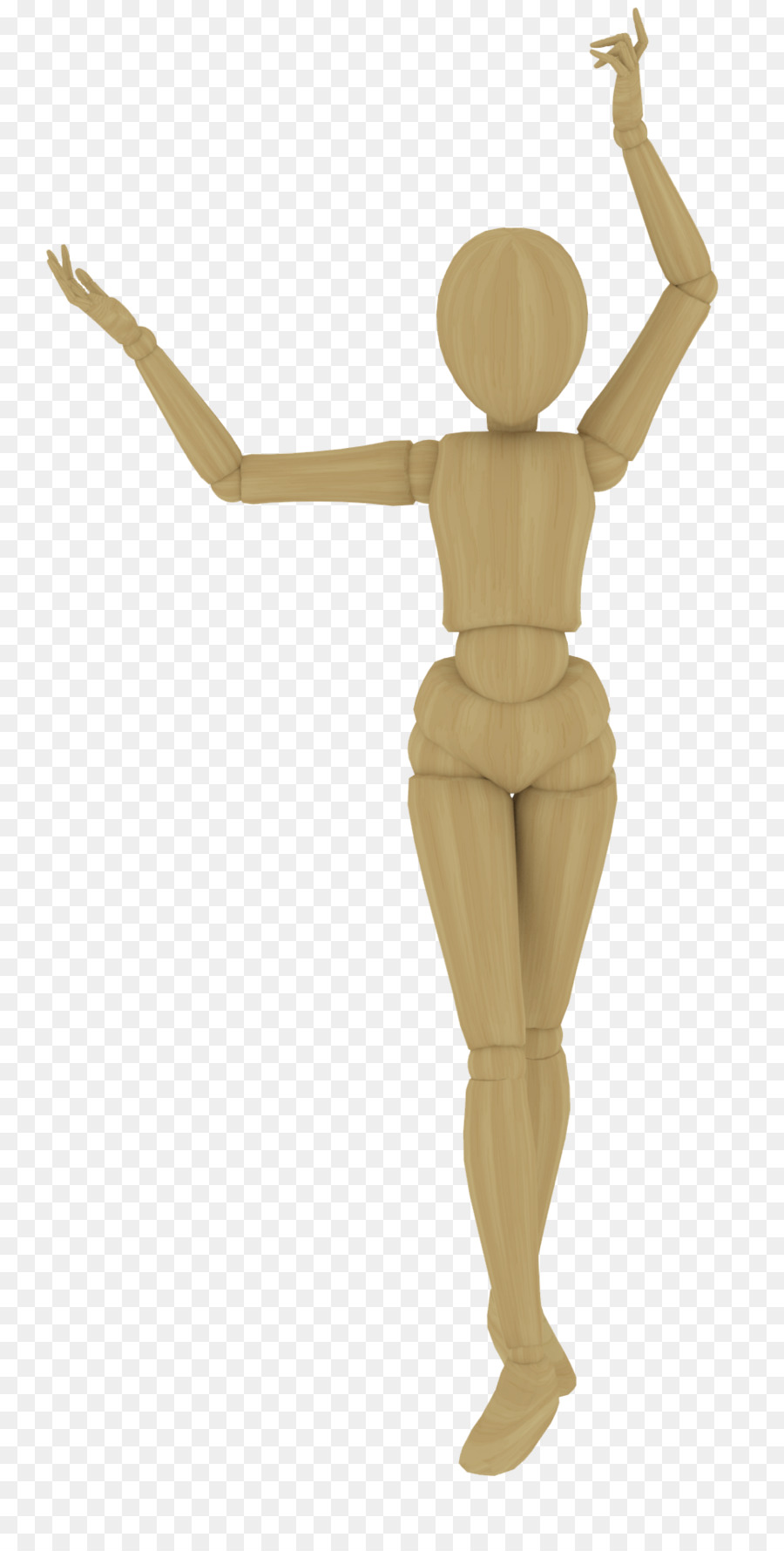 Manichino Peg bambola di legno Modello di Abbigliamento - Manichino