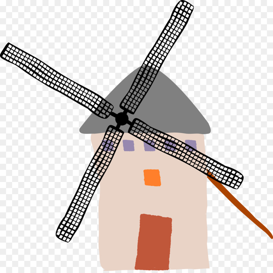 Windmühle Clip-art - Windmühle