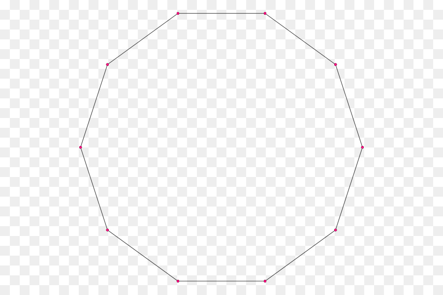 Regelmäßiges polygon Wikipedia Decagon Dag Dreieck - Polygon