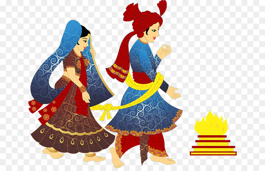 Indien-Hochzeits-Einladung Bräutigam - Kalash