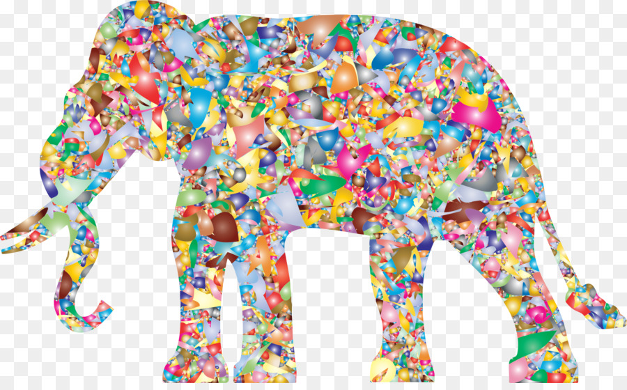 Elephant Malerei Desktop-hintergrund, Moderne Kunst, Clip art - moderne