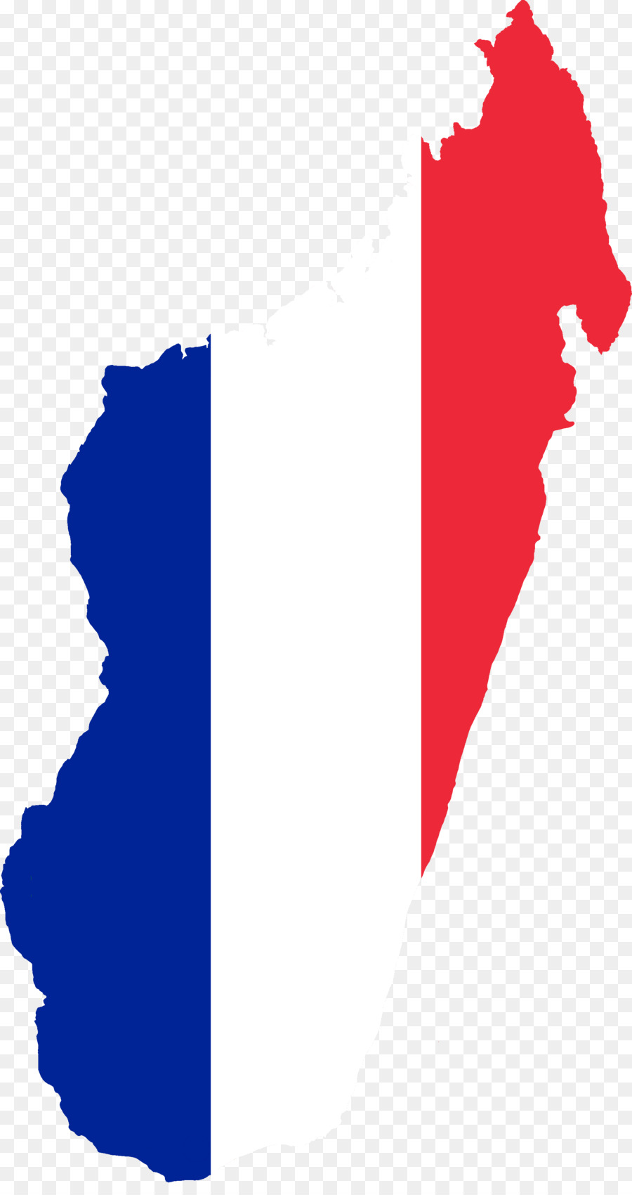 Francese Madagascar Francia Ariary alle elezioni generali del 2013 Mappa - francia bandiera