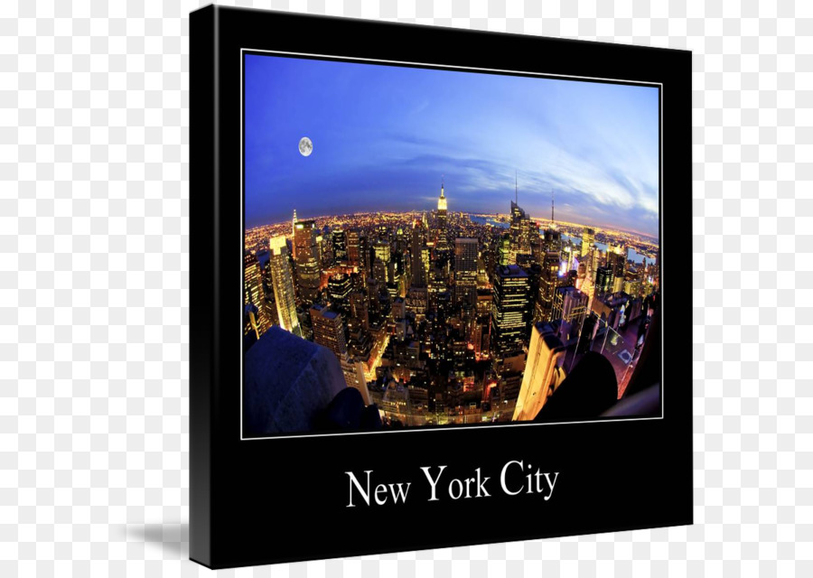 TV-Display-Gerät Multimedia-Text-Bild-Rahmen - New York City