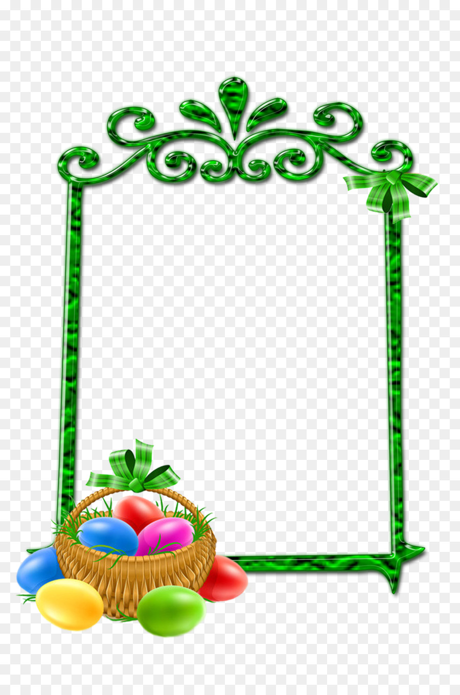 Pasqua Cornici PaintShop Pro - cornice verde