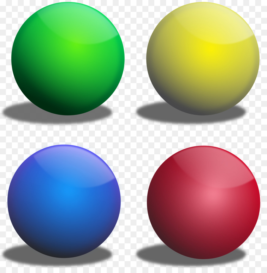 Clip art con sfera colorata - colori