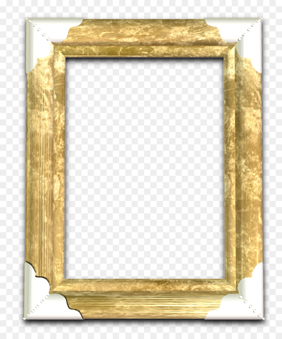 Cornici Specchio Clip art - montatura in oro