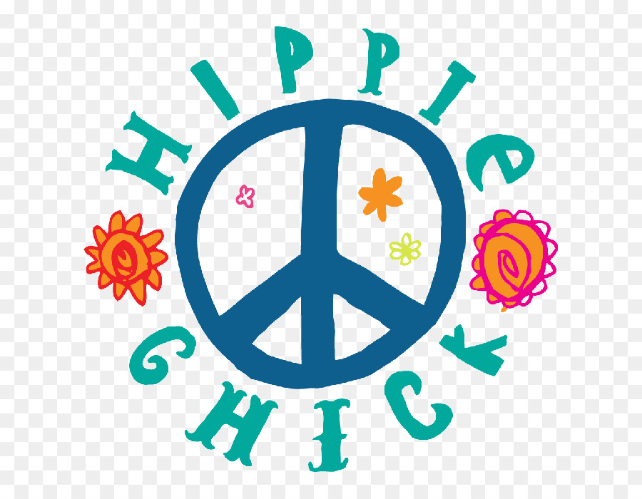 T-shirt di Carta Adesivo Decalcomania Pace - hippie