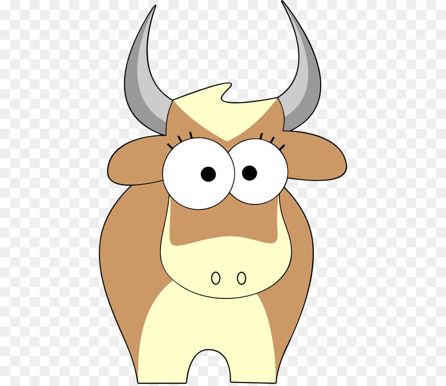 Highland-Rinder Simmental Rinder, Zebu-clipart - cartoon Charakter