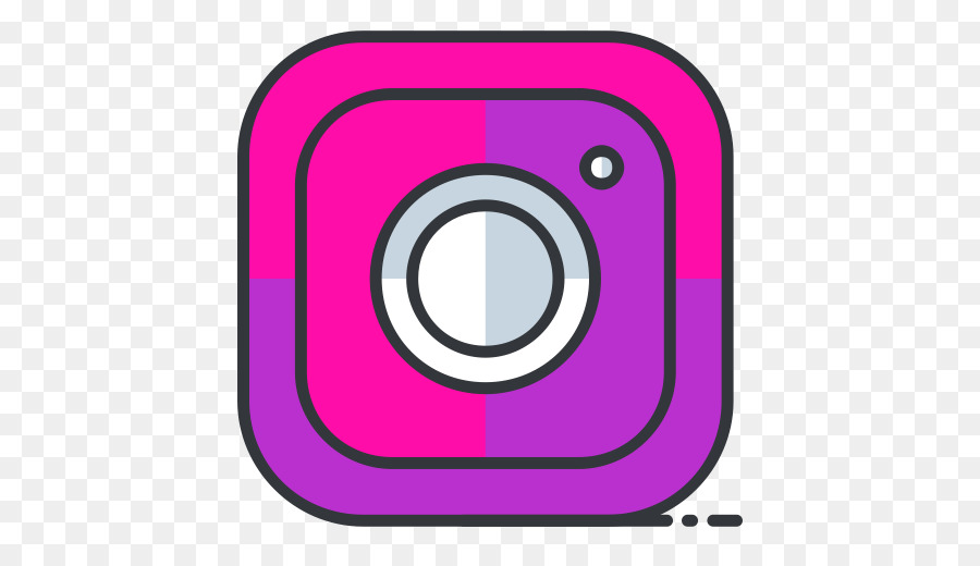 Sociale, media, Icone del Computer di rete Sociale - Instagram