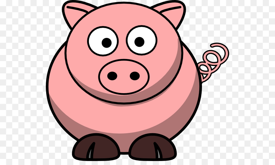 Hausschwein Schwein braten Clip-art - Schwein