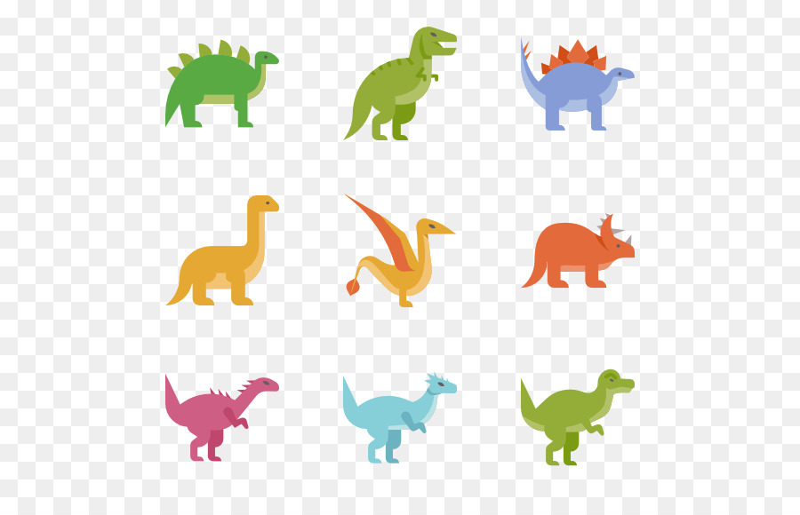 Dinosauro Computer Icone clipart - dinosauro vettoriale